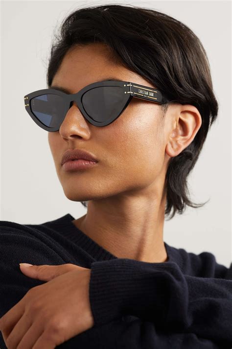 cat eyes sunglasses dior